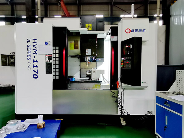 Three-axis machining center